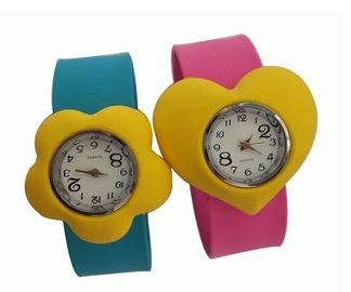 চতুর সিলিকন কিডস চড় পশু নকশা সিলিকন wristband ওয়াচ সঙ্গে ঘড়ি