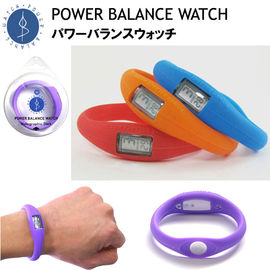 ঋণাত্মক আয়ন সঙ্গে পাইকারি খেলাধুলো সিলিকন wristband ওয়াচ