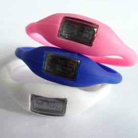 মাল্টি ক্রিয়ামূলক সিলিকন wristband ওয়াচ, বিয়োগ আয়ন সিলিকন স্পোর্টস কব্জি ঘড়ি