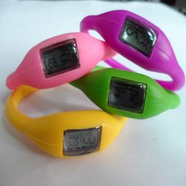 PMS রং সিলিকন wristband ওয়াচ রাবার জেলি আয়ন anion ঘড়ি সিল্ক-স্ক্রিন প্রিন্ট