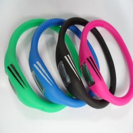 নরনারীনির্বিশেষে পরিধেয় সিলিকন wristband ওয়াচ, জেলি anion স্পোর্টস কোয়ার্টজ সাতাঁরের ওয়াচ