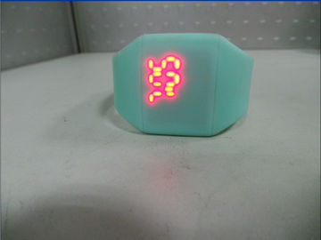 12 রঙ সিলিকন wristband ওয়াচ ফ্যাশনেবল নেতৃত্বাধীন টাচ Screnn ওয়াচ
