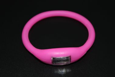 স্পোর্টস ব্রেসলেট wristband ওয়াচ ইসলাম রবার জেলি আয়ন, লাল LED ওয়াচ সঙ্গে