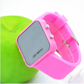 জনপ্রিয় ভদ্রমহোদয় ওয়াচ সিলিকন wristband ওয়াচ, রেড সিলিকন নেতৃত্বে ঘড়ি