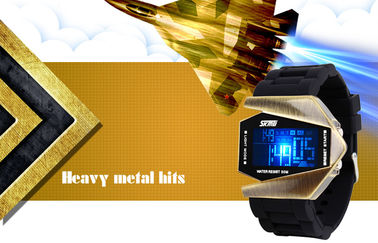 Multifunction ডিজিটাল ওয়াচ নরনারীনির্বিশেষে পরিধেয় এল Backlight 3 এটিএম সেনাবাহিনী ঘড়ি