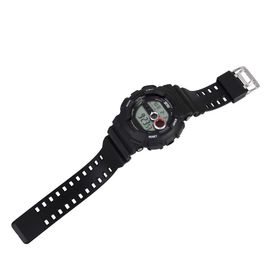 পুরুষদের জন্য Black স্পোর্টস বহুক্রিয়া ডিজিটাল ঘড়ি এলার্ম বিরাম ফাংশন