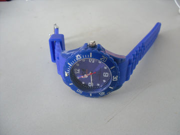 রঙিন কাস্টম সিলিকন wristband ওয়াচ এমবসড / ইসলাম ওয়াচ চাবুক