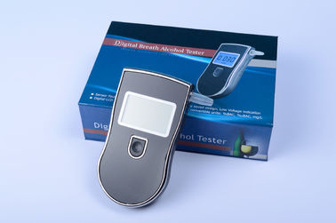 নীল, LCD ডিজিটাল এলকোহল শ্বাস পরীক্ষক / শ্বাস অ্যালকোহল টেস্টিং যন্ত্রপাতি