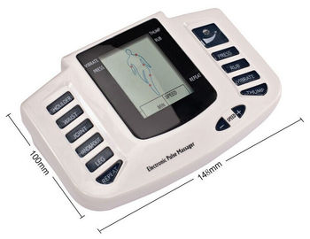 পোর্টেবল স্মার্ট ত্রাণ ইলেক্ট্রনিক পালস Massager দশ বিদ্যুদ্বাহক প্যাড সঙ্গে