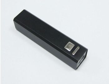 2600mAh মেটাল ইউএসবি পোর্টেবল পাওয়ার ব্যাংক, লাল গোলাপী সবুজ সিলভার কালো