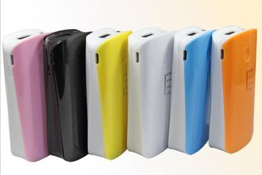 পেশাগত ভ্রমণ 4400mAh ইউএসবি পোর্টেবল পাওয়ার ব্যাংক সেল ফোন, আইপ্যাডের