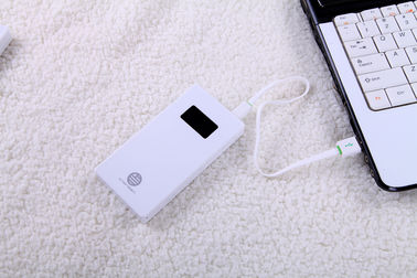 মোবাইল চার্জিংয়ের কাস্টম এলসিডি ডুয়েল USB শক্তি ব্যাংক, সেল ফোন ব্যাটারি ব্যাকআপ