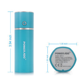 লি-পলিমার ব্যাটারি মিনি টিউব পকেট 5000mAh মাল্টি ফাংশন পাওয়ার ব্যাংক