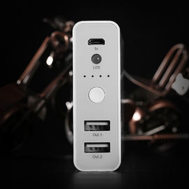 কম্প্যাক্ট বহিরাগত ইউএসবি পাওয়ার ব্যাংক 10400MAH, লিঃ - স্মার্টফোন জন্য আয়ন পাওয়ার ব্যাংক