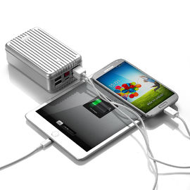 বড় ক্ষমতা 24000MAH পোর্টেবল ক্ষমতা ব্যাংক 4 পোর্ট iPad / ল্যাপটপ / আইফোন জন্য
