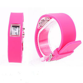 পাতলা এলইডি ডিজিটাল হাতঘড়ি জাপান Movt, সিলিকন wristband চিউইং গাম ওয়াচ