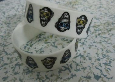 ফ্যাশন হোয়াইট ডিজিটাল সিলিকন wristband জল প্রতিরোধী 3ATM সঙ্গে ঘড়ি