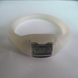 নমনীয় সিলিকন wristband ওয়াচ
