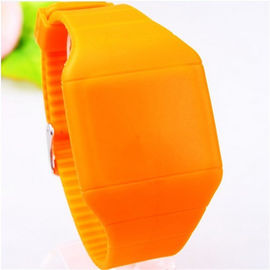 ডিজিটাল এলইডি টাচ স্পোর্টস সিলিকন wristband ওয়াচ জিনিষপত্র ওয়াটারপ্রুফ